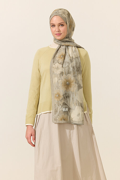 Orkide Kraş Şal - Çağla 