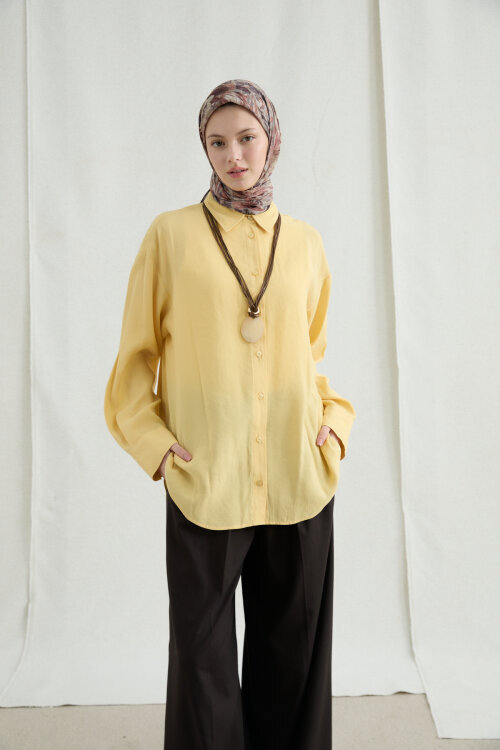 Paradise Kraş Eşarp - Kahve - Camellia Scarfs