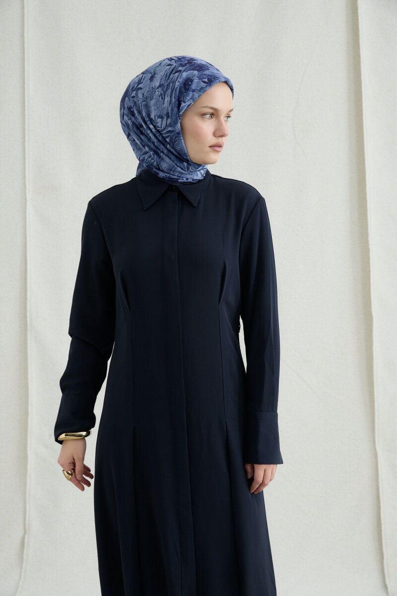 Paradise Kraş Eşarp - Lacivert - 2