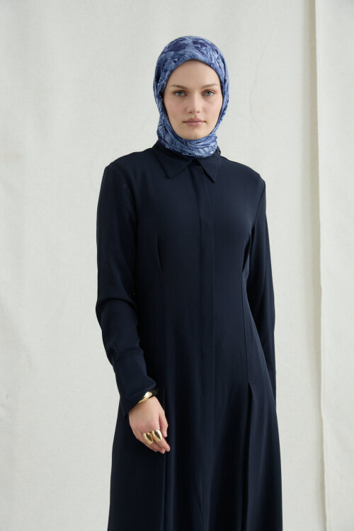 Paradise Kraş Eşarp - Lacivert - Camellia Scarfs