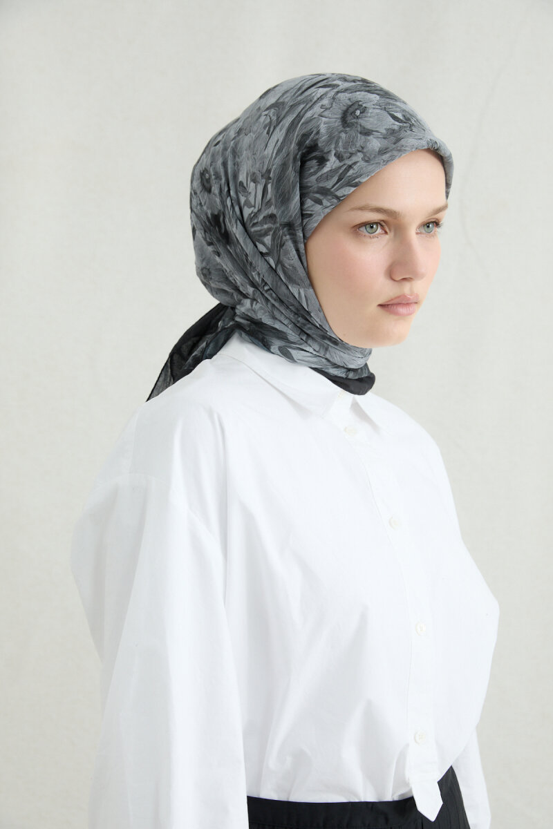 Paradise Kraş Eşarp - Siyah - 3