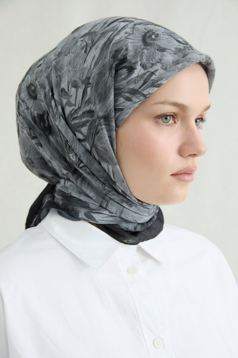 Paradise Kraş Eşarp - Siyah - 4