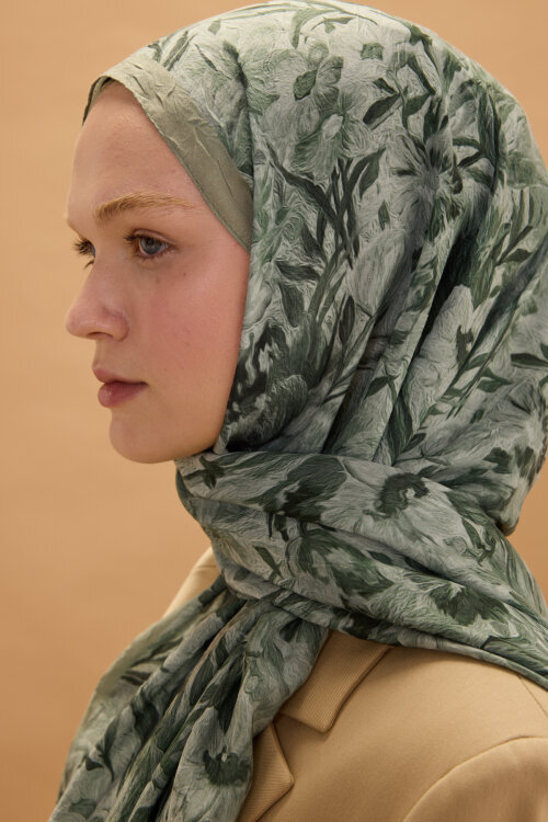 Paradise Kraş Şal - Çağla - Camellia Scarfs (1)