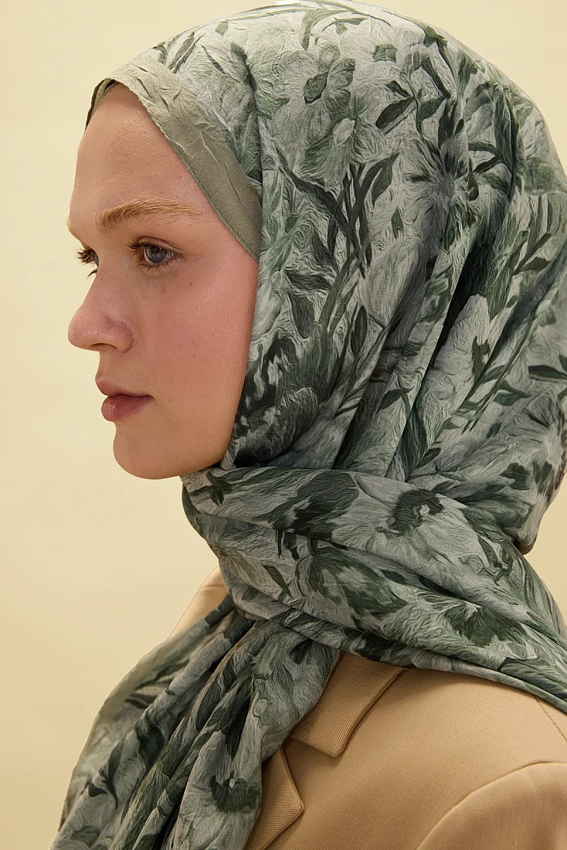 Paradise Kraş Şal - Çağla - Camellia Scarfs