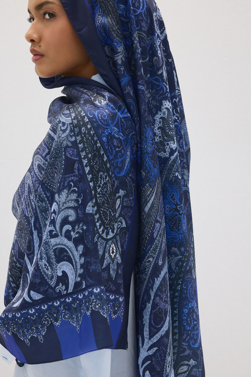 Perle Vibe Desen - Lacivert - 3