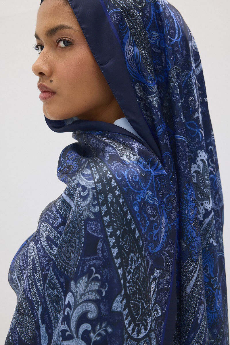 Perle Vibe Desen - Lacivert - 4