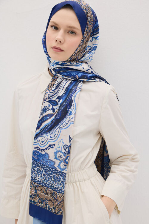 Perle Zen Desen - Saks - Camellia Scarfs