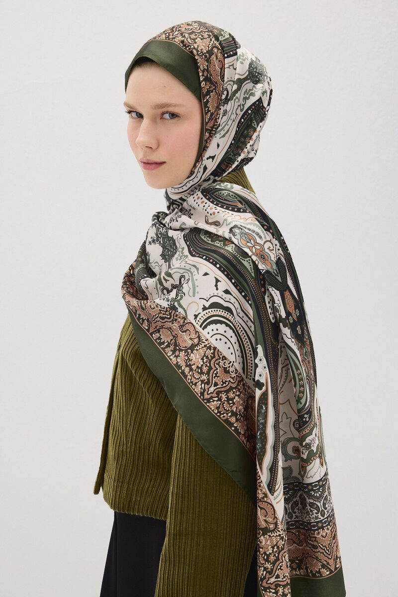 Perle Zen Desen - Yeşil - 3