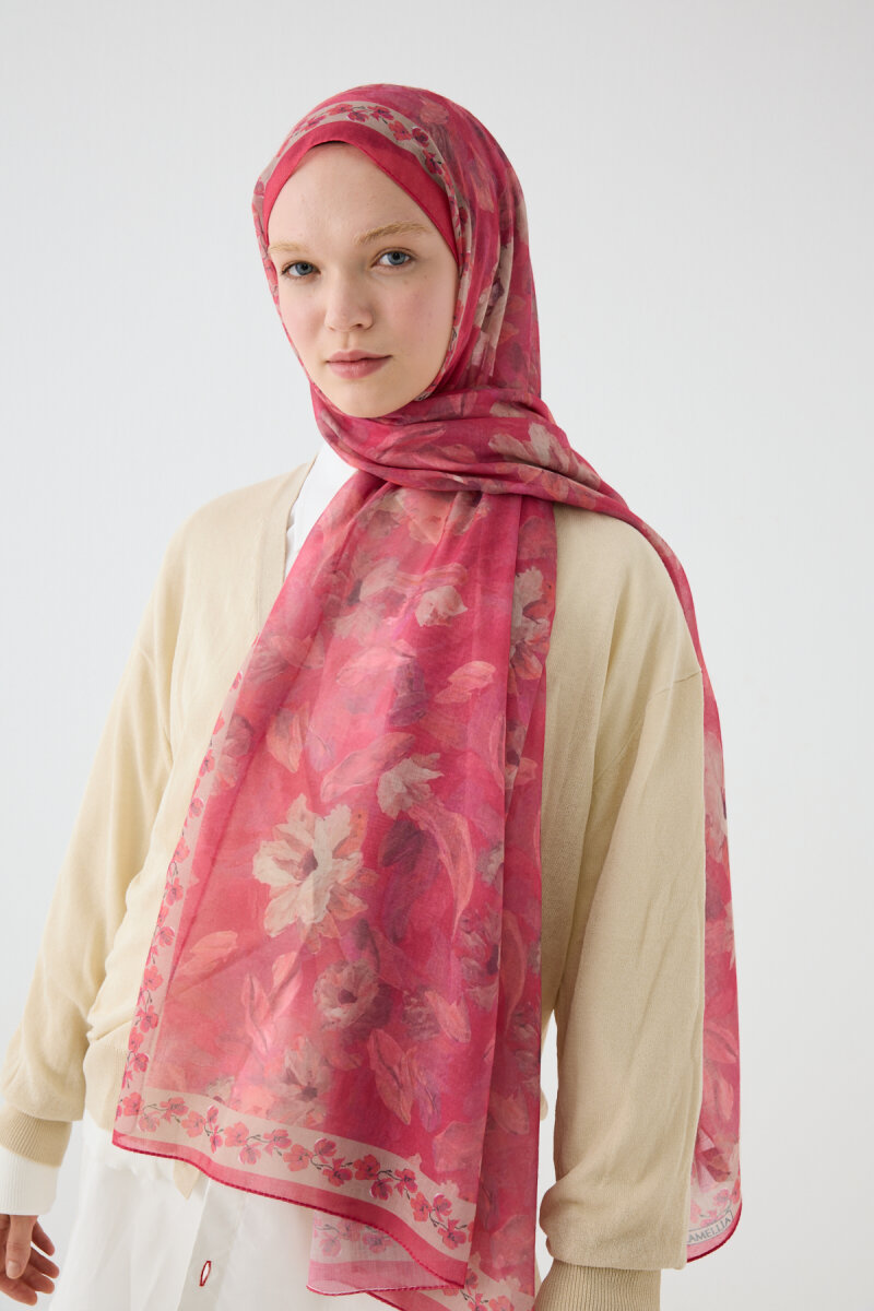 Petra Pamuk Soft Şal - Pembe - 2