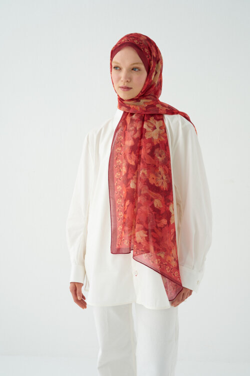 Petra Rami Şal - Nar Çiçeği 
