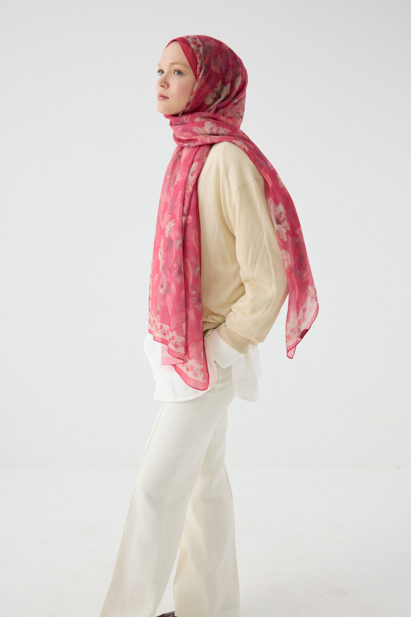 Petra Rami Şal - Pembe - 3