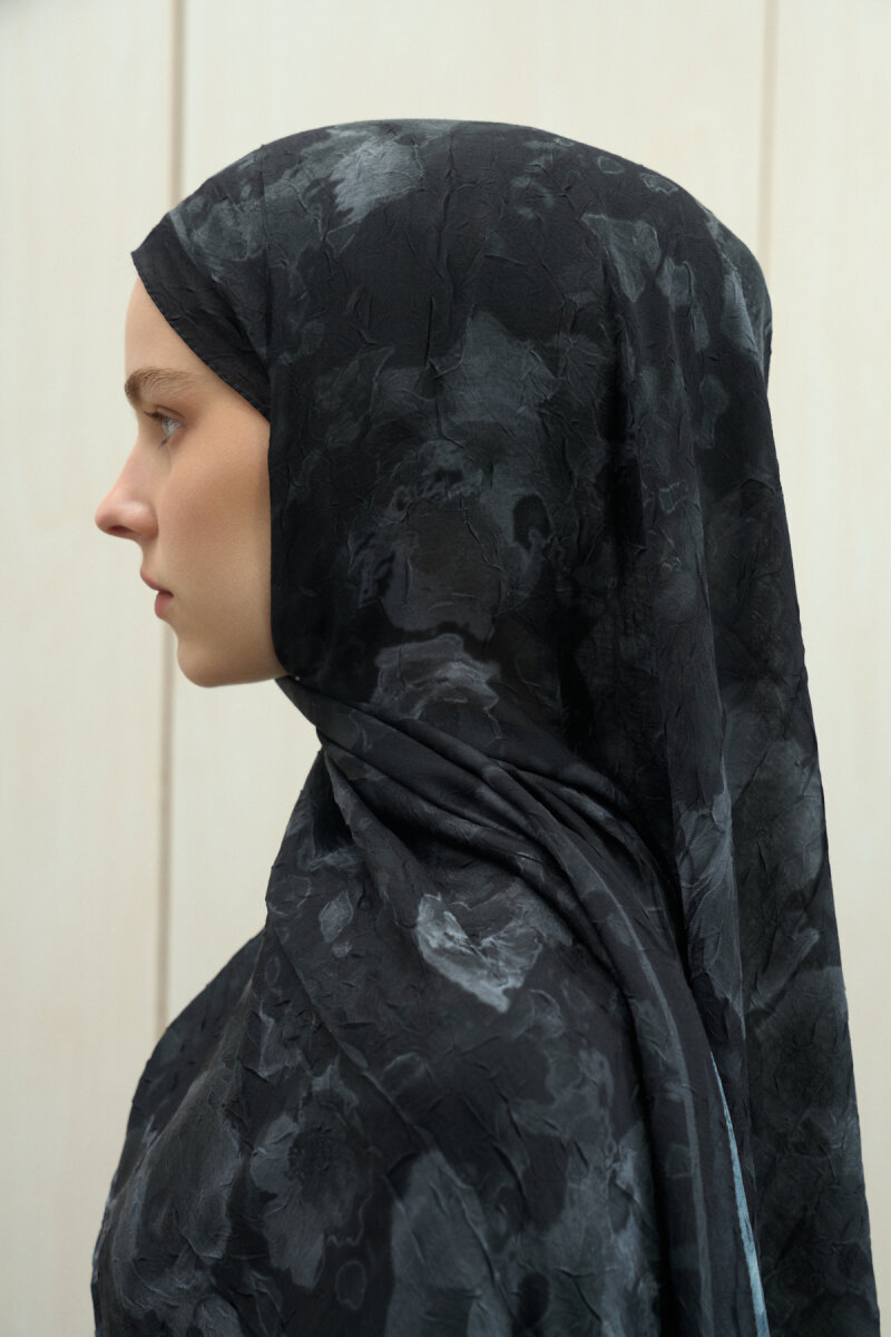 Pretty Kraş Şal - Siyah - 3