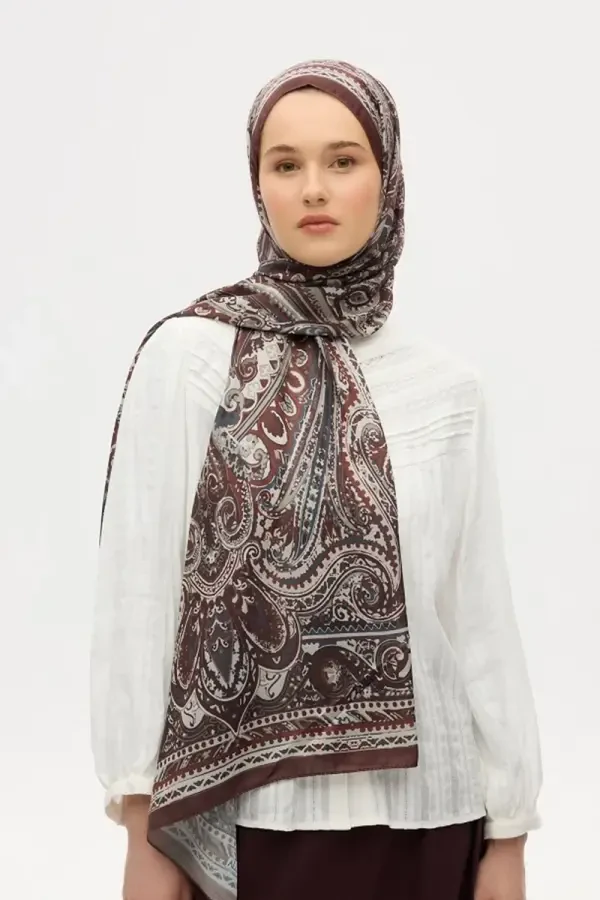 Previous Collection Soft Şal - Kahve - 1