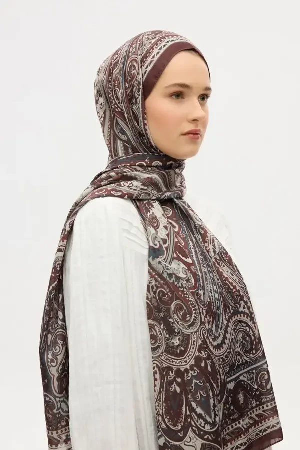 Previous Collection Soft Şal - Kahve - 3