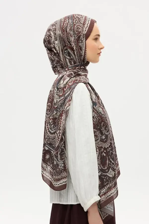 Previous Collection Soft Şal - Kahve - 2