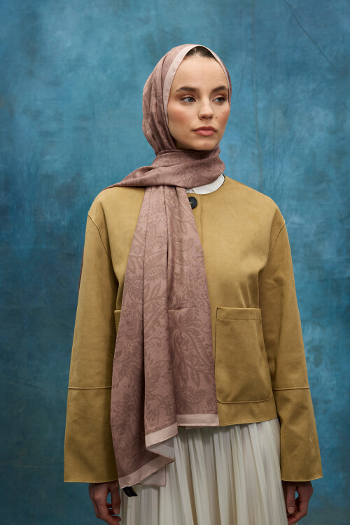 Reflection Soft Şal - Bej - Camellia Scarfs (1)