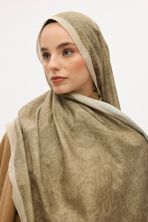 Reflection Soft Şal - Çağla - Camellia Scarfs (1)