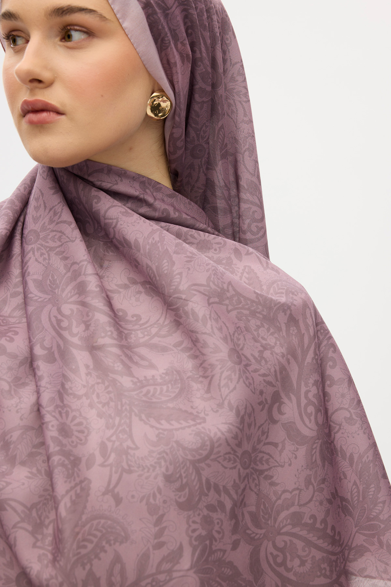 Reflection Soft Şal - Mor - 3