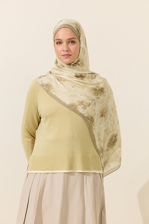 Ria Rami Şal - Çağla - Camellia Scarfs