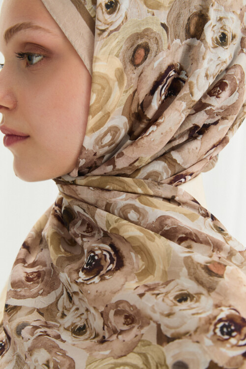 Rosemary Kraş Şal - Tereyağ Sarısı - Camellia Scarfs (1)