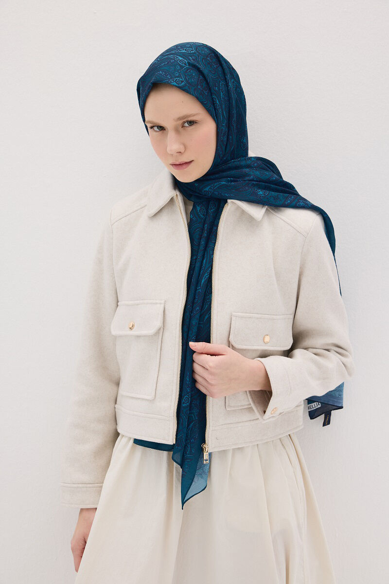 Softtime Flare Desen Petrol - 2