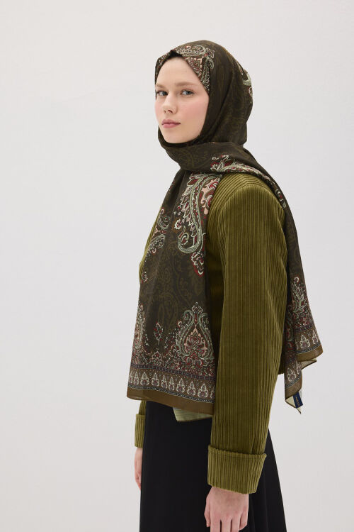 Softtime Soul Desen Haki - Camellia Scarfs (1)