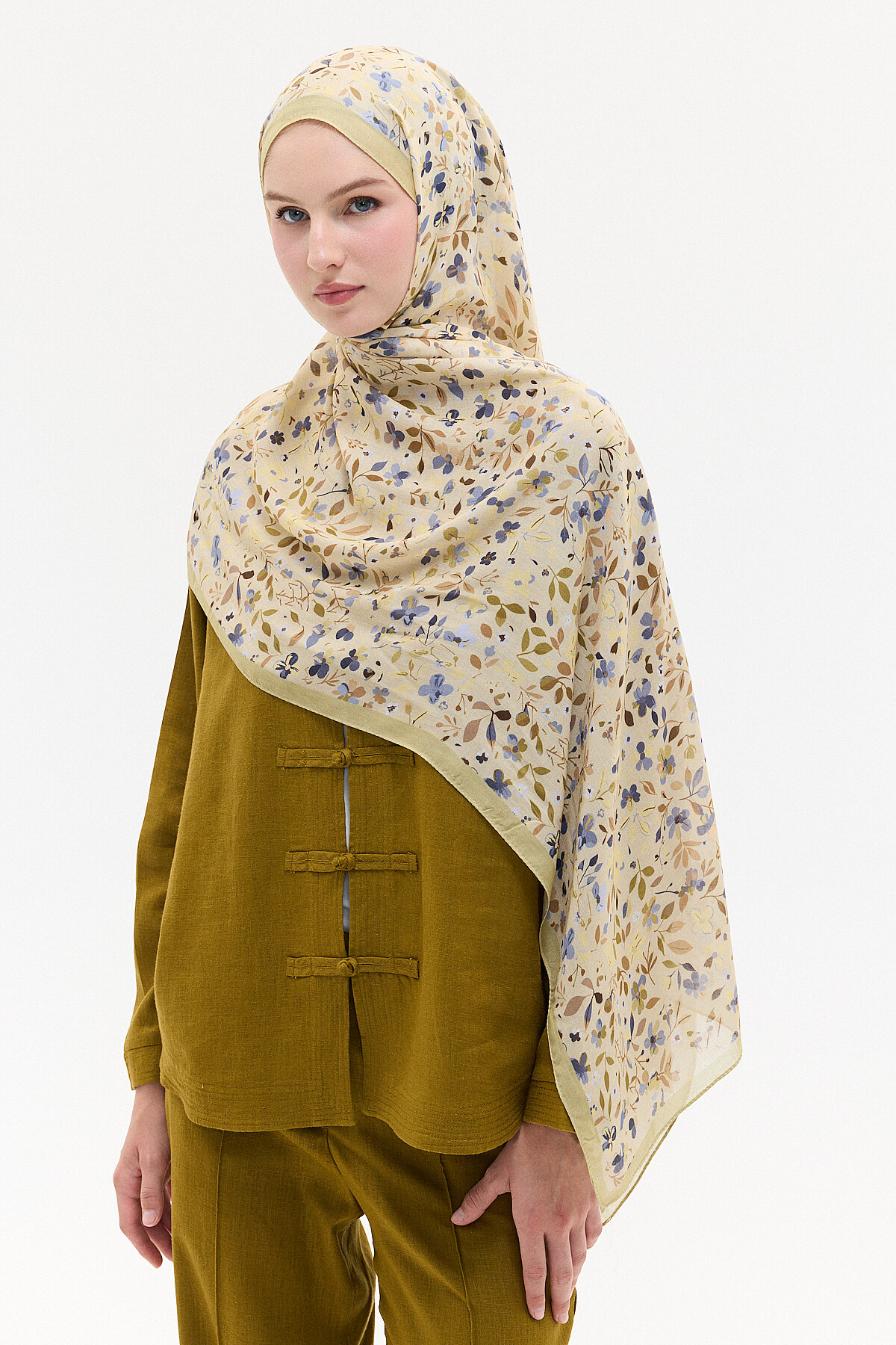 Sora Rami Şal - Çağla - Camellia Scarfs