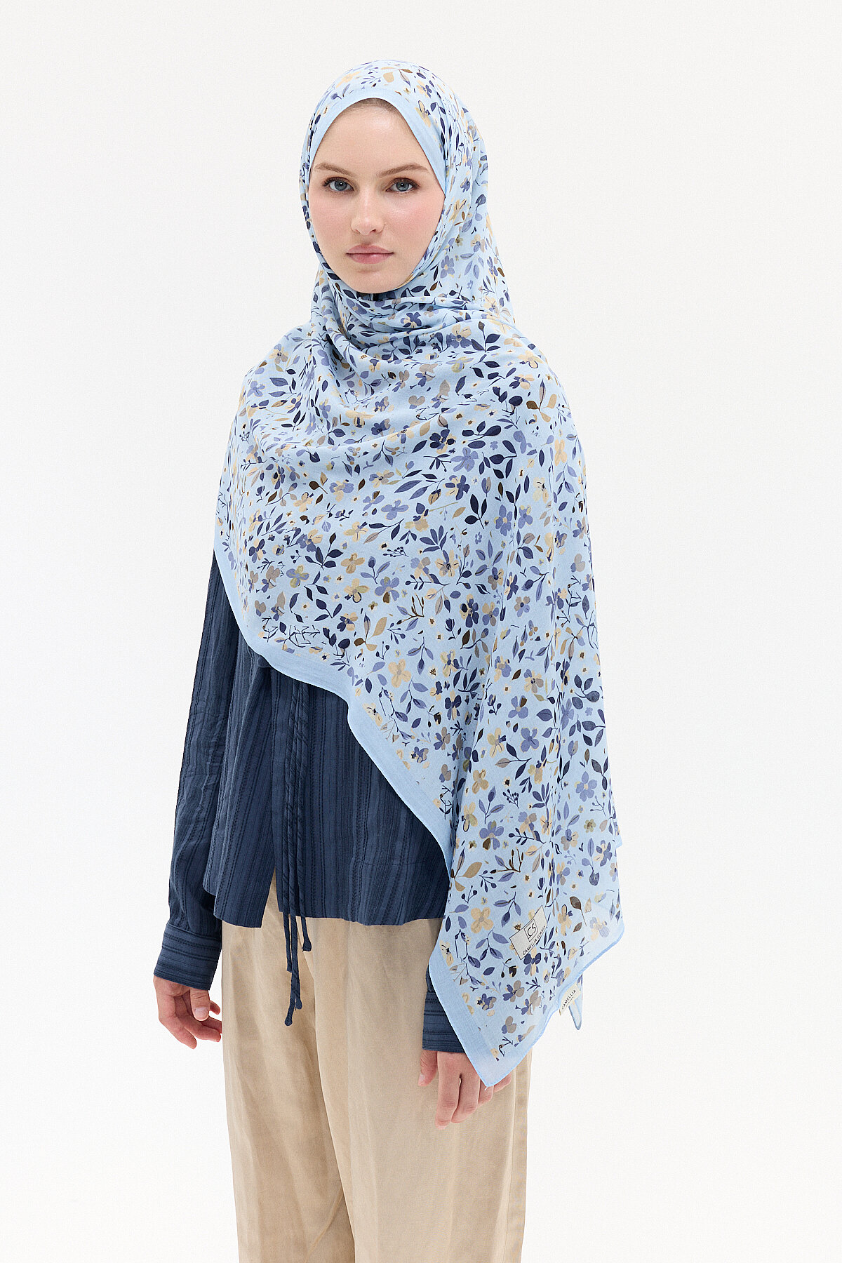 Sora Rami Şal - Vizon - Camellia Scarfs