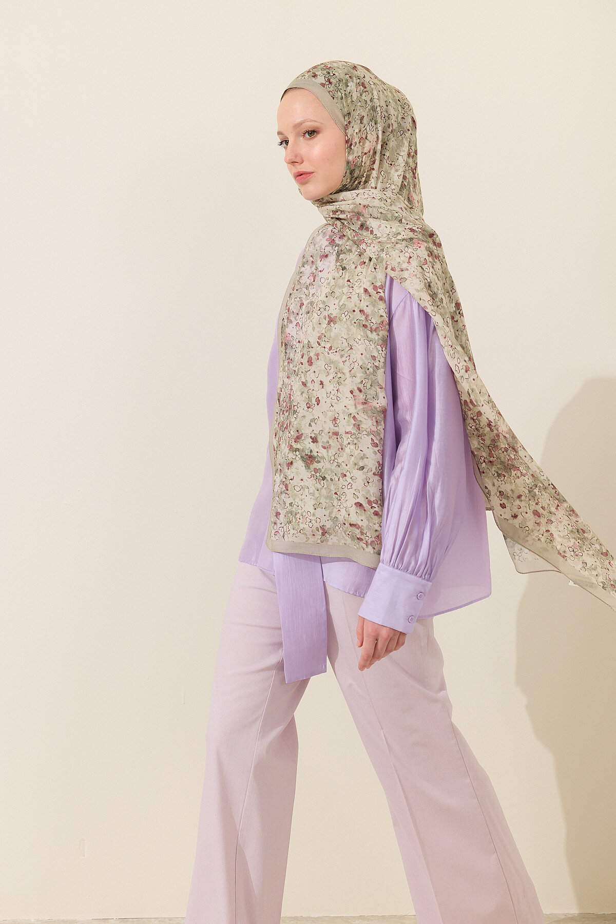 Spring Impression Stone — Yeşil - Camellia Scarfs (1)
