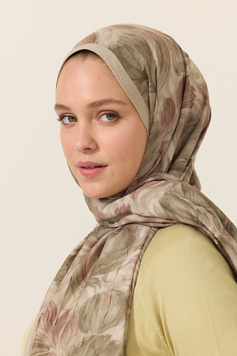 Tulip Kraş Şal - Çağla - 3