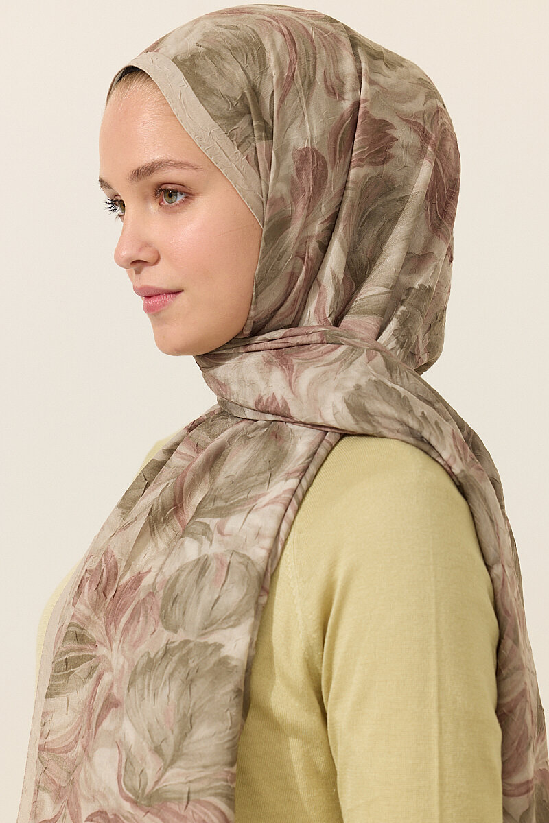 Tulip Kraş Şal - Çağla - 4