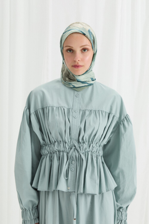 Tulipano Kraş Eşarp - Mint - Camellia Scarfs (1)