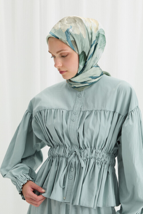 Tulipano Kraş Eşarp - Mint - Camellia Scarfs