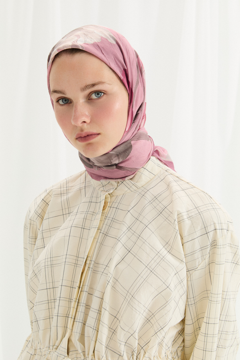 Tulipano Kraş Eşarp - Pembe - 4