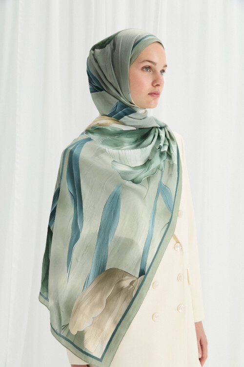 Tulipano Kraş Şal - Çağla - Camellia Scarfs (1)