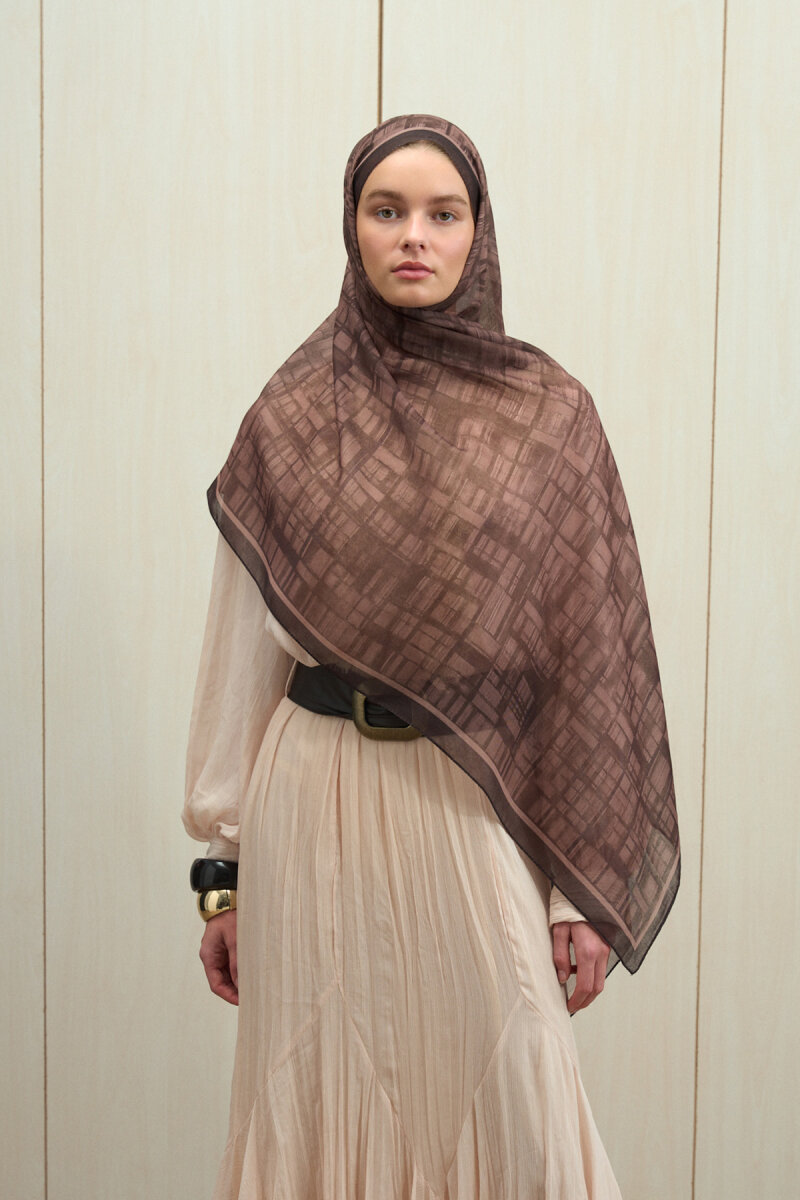 Valentina Rami Şal - Kahve - 1