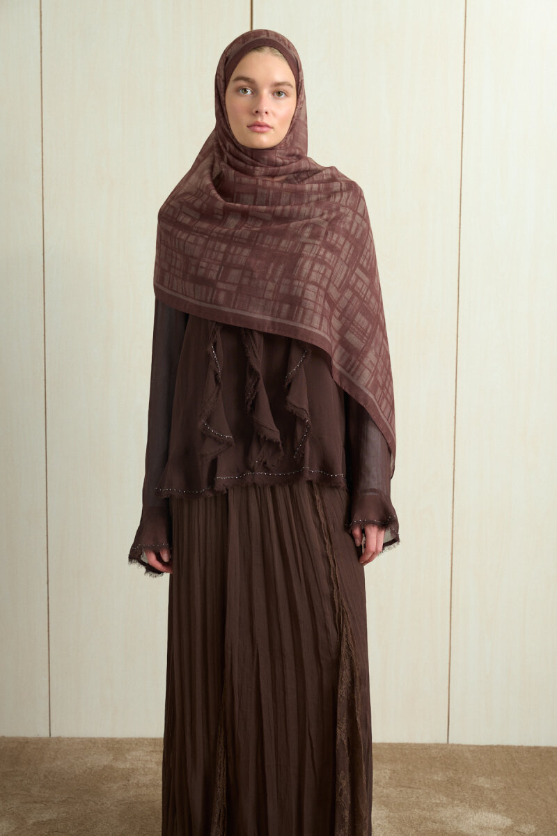 Valentina Rami Şal - Kızıl Kahve - 3