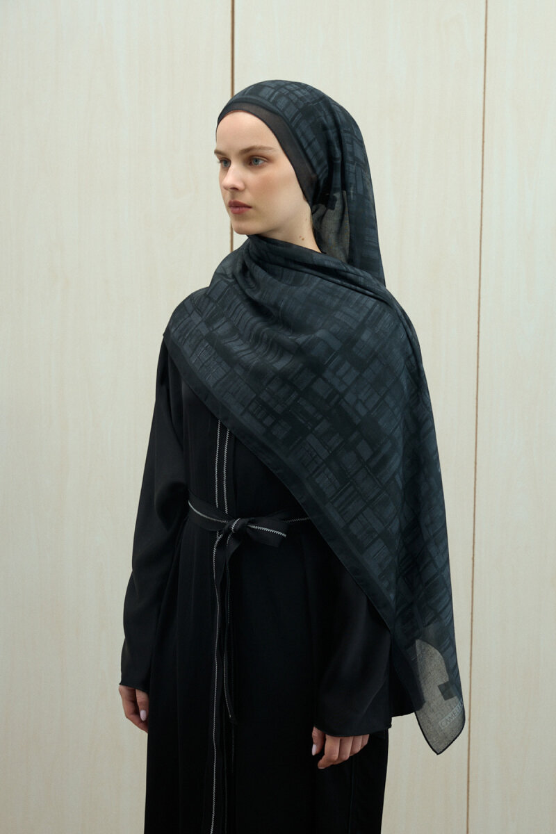 Valentina Rami Şal - Siyah - 1