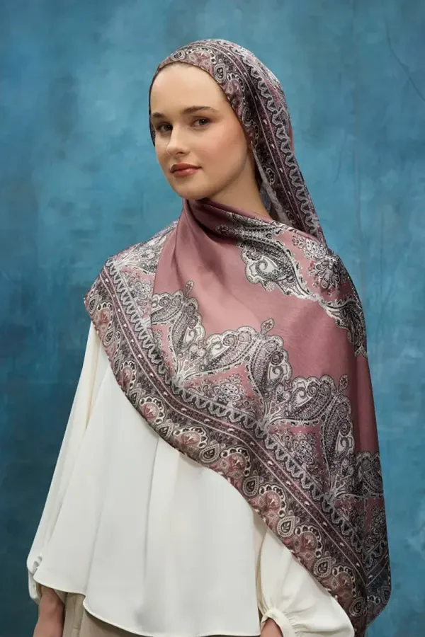 Vintage Shine Collection - Pembe - Camellia Scarfs