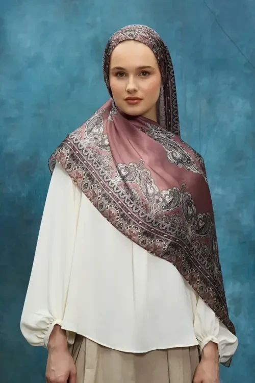 Vintage Shine Collection - Pembe - Camellia Scarfs (1)